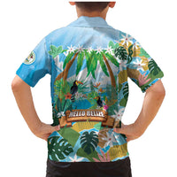 Toucan Belize Family Matching Mermaid Dress and Hawaiian Shirt Tropical Vibes DT05