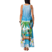 Toucan Belize Family Matching Tank Maxi Dress and Hawaiian Shirt Tropical Vibes DT05