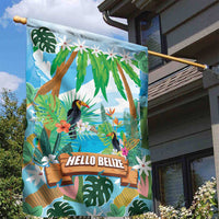 Toucan Belize Garden Flag Tropical Vibes