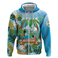 Toucan Belize Hoodie Tropical Vibes DT05