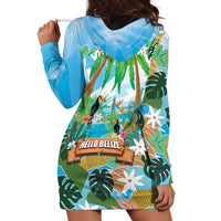 Toucan Belize Hoodie Dress Tropical Vibes DT05