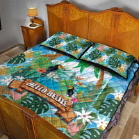 Toucan Belize Quilt Bed Set Tropical Vibes