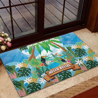 Toucan Belize Rubber Doormat Tropical Vibes