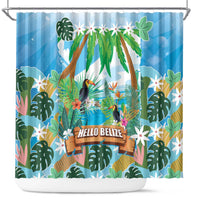 Toucan Belize Shower Curtain Tropical Vibes