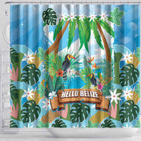 Toucan Belize Shower Curtain Tropical Vibes