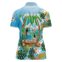 Toucan Belize Women Polo Shirt Tropical Vibes DT05