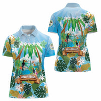 Toucan Belize Women Polo Shirt Tropical Vibes DT05