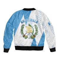 Guatemala Bomber Jacket Quetzal Bird Guatemalan Soul DT05