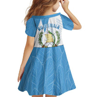 Guatemala Family Matching Off Shoulder Maxi Dress and Hawaiian Shirt Quetzal Bird Guatemalan Soul DT05