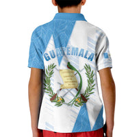 Guatemala Kid Polo Shirt Quetzal Bird Guatemalan Soul DT05