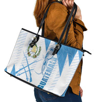 Guatemala Leather Tote Bag Quetzal Bird Guatemalan Soul