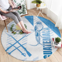 Guatemala Round Carpet Quetzal Bird Guatemalan Soul