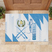 Guatemala Rubber Doormat Quetzal Bird Guatemalan Soul
