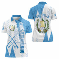 Guatemala Women Polo Shirt Quetzal Bird Guatemalan Soul DT05