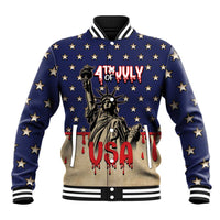 Personalized USA 4th Of July Baseball Jacket We The People - Wonder Print Shop
