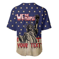 Personalized USA 4th Of July Baseball Jersey We The People - Wonder Print Shop