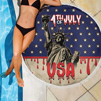 USA 4th Of July Beach Blanket We The People - Wonder Print Shop