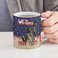 USA 4th Of July Ceramic Mug We The People - Wonder Print Shop