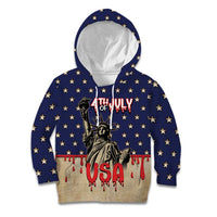 Personalized USA 4th Of July Kid Hoodie We The People - Wonder Print Shop