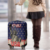 USA 4th Of July Luggage Cover We The People - Wonder Print Shop