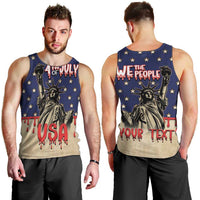 Personalized USA 4th Of July Men Tank Top We The People - Wonder Print Shop
