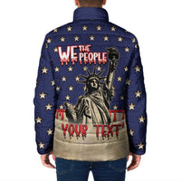 Personalized USA 4th Of July Padded Jacket We The People - Wonder Print Shop