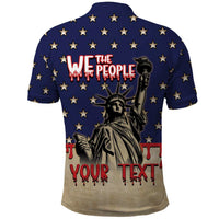 Personalized USA 4th Of July Polo Shirt We The People - Wonder Print Shop