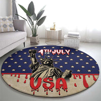 USA 4th Of July Round Carpet We The People - Wonder Print Shop