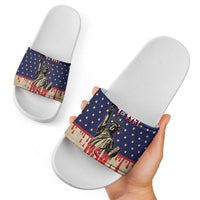 USA 4th Of July Slide Sandals We The People - Wonder Print Shop