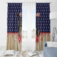 USA 4th Of July Window Curtain We The People - Wonder Print Shop