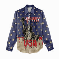 Personalized USA 4th Of July Women Casual Shirt We The People - Wonder Print Shop