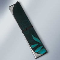 The Bahamas Auto Sun Shade The Flamingo Tropical Flowers - Wonder Print Shop