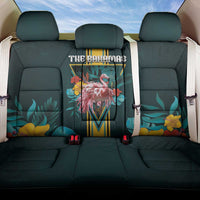 The Bahamas Back Car Seat Cover The Flamingo Tropical Flowers - Wonder Print Shop