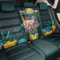 The Bahamas Back Car Seat Cover The Flamingo Tropical Flowers - Wonder Print Shop
