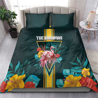 The Bahamas Bedding Set The Flamingo Tropical Flowers - Wonder Print Shop