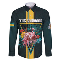 Personalized The Bahamas Family Matching Puletasi and Hawaiian Shirt The Flamingo Tropical Flowers - Wonder Print Shop
