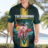 Personalized The Bahamas Hawaiian Shirt The Flamingo Tropical Flowers - Wonder Print Shop