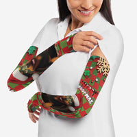 Rottweiler Christmas Arm Sleeves Merry Woofmas - Wonder Print Shop
