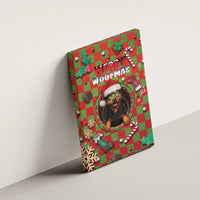 Rottweiler Christmas Canvas Wall Art Merry Woofmas - Wonder Print Shop