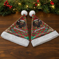 Rottweiler Christmas Santa Hat Merry Woofmas - Wonder Print Shop