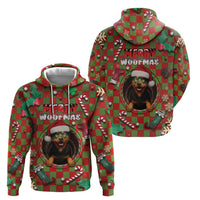 Rottweiler Christmas Hoodie Merry Woofmas - Wonder Print Shop