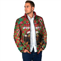 Rottweiler Christmas Padded Jacket Merry Woofmas - Wonder Print Shop