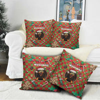 Rottweiler Christmas Pillow Cover Merry Woofmas - Wonder Print Shop