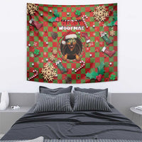 Rottweiler Christmas Tapestry Merry Woofmas - Wonder Print Shop