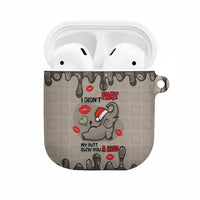 Elephant Christmas AirPods Case I Did Not Fart My Butt Blew You A Kiss - Wonder Print Shop