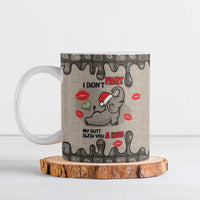 Elephant Christmas Ceramic Mug I Did Not Fart My Butt Blew You A Kiss - Wonder Print Shop