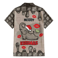 Elephant Christmas Family Matching Mermaid Dress and Hawaiian Shirt I Did Not Fart My Butt Blew You A Kiss - Wonder Print Shop