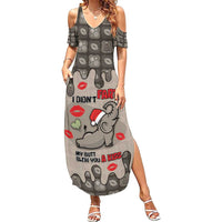 Elephant Christmas Family Matching Summer Maxi Dress and Hawaiian Shirt I Did Not Fart My Butt Blew You A Kiss - Wonder Print Shop