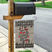 Elephant Christmas Garden Flag I Did Not Fart My Butt Blew You A Kiss - Wonder Print Shop