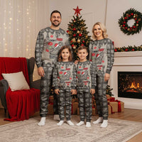 Elephant Christmas Pajama Set I Did Not Fart My Butt Blew You A Kiss - Wonder Print Shop